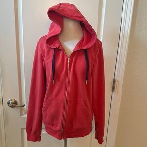 Women's Red Hoodie Jacket